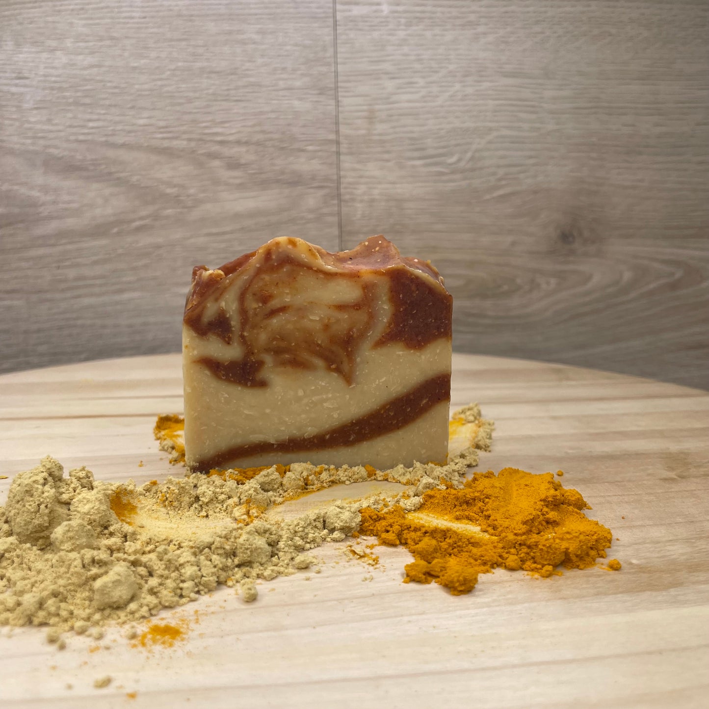 Turmeric and ginger soap