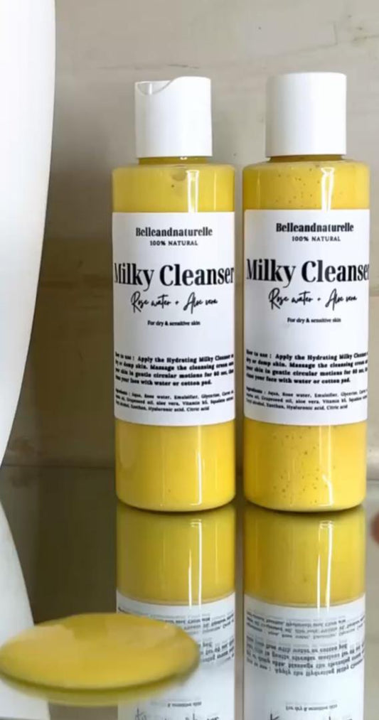 Milky cleanser