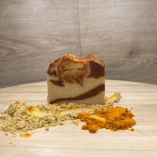Turmeric and ginger soap