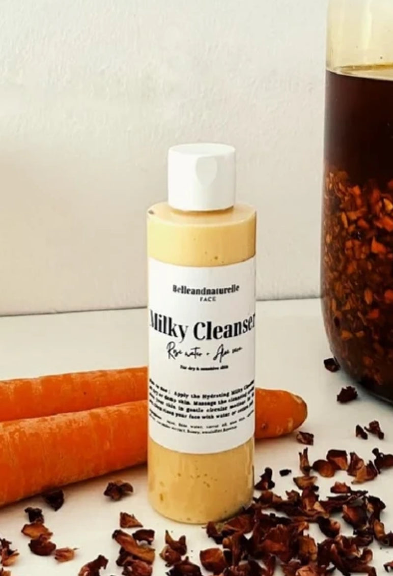 Milky cleanser