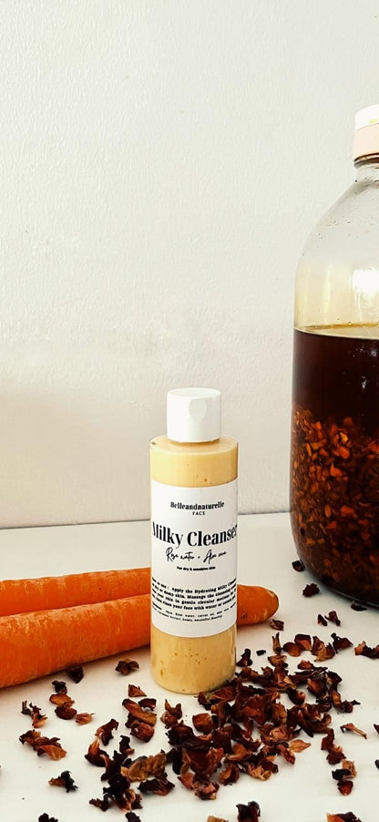 Milky cleanser